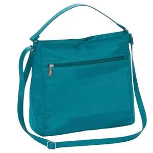 NEW Thirty-One Teal Affair Blue Everything Travel Organizer Crossbody Bag 251A